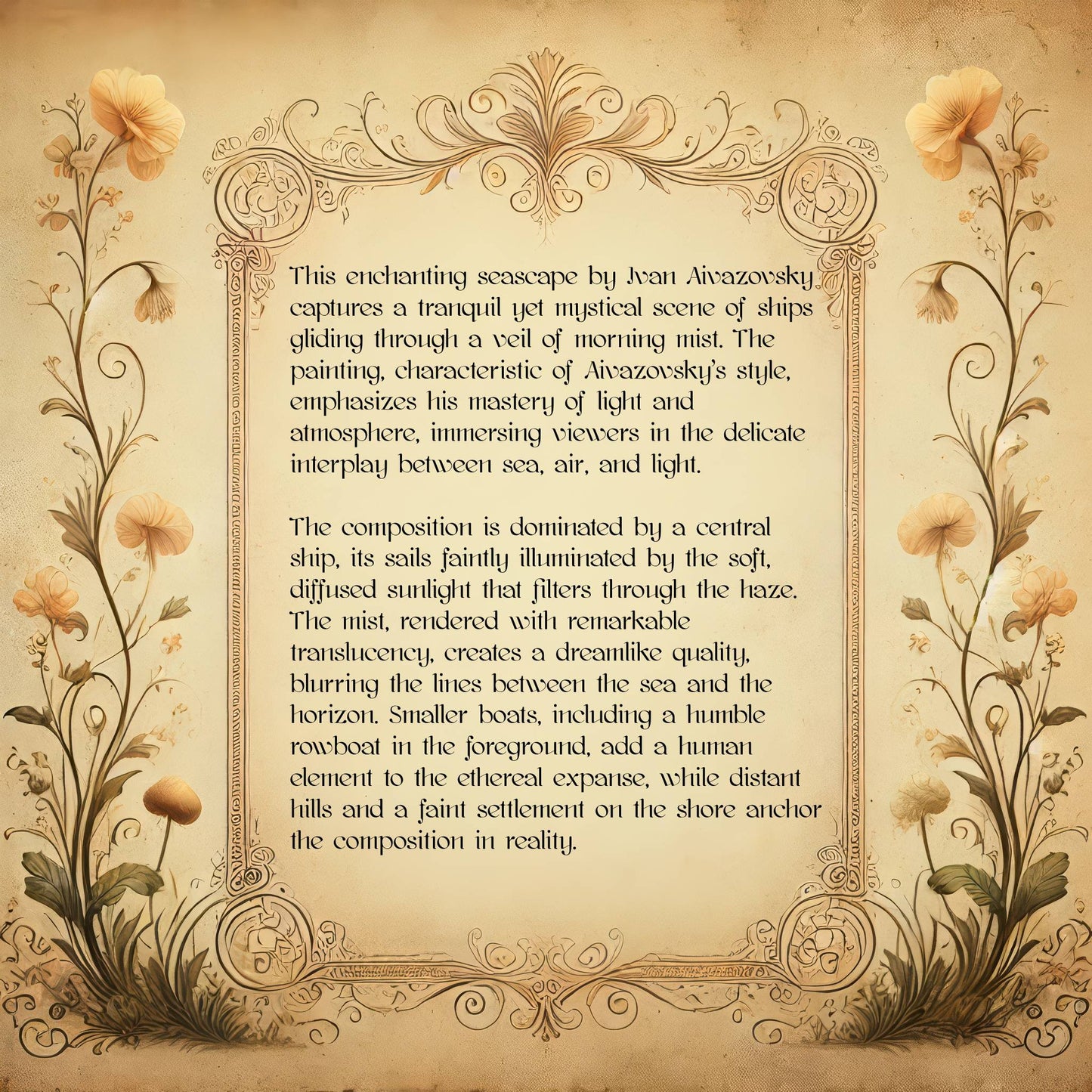 Ships on a Misty Morning