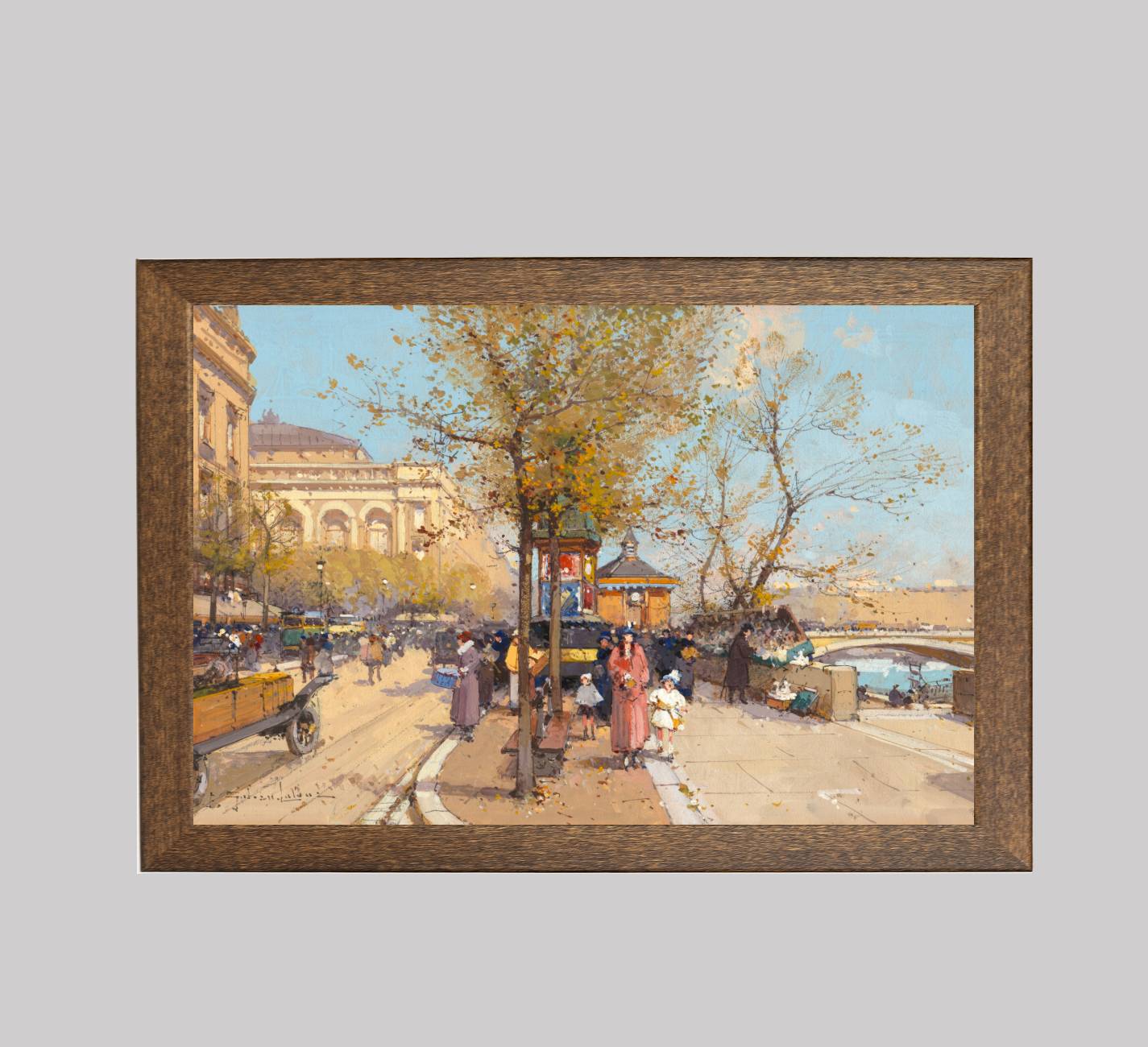 A Stroll by the Seine