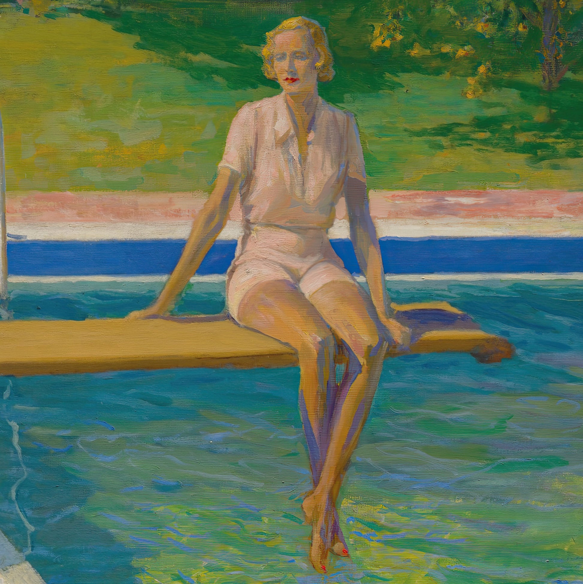 The Viscountess Castlerosse, Palm Springs