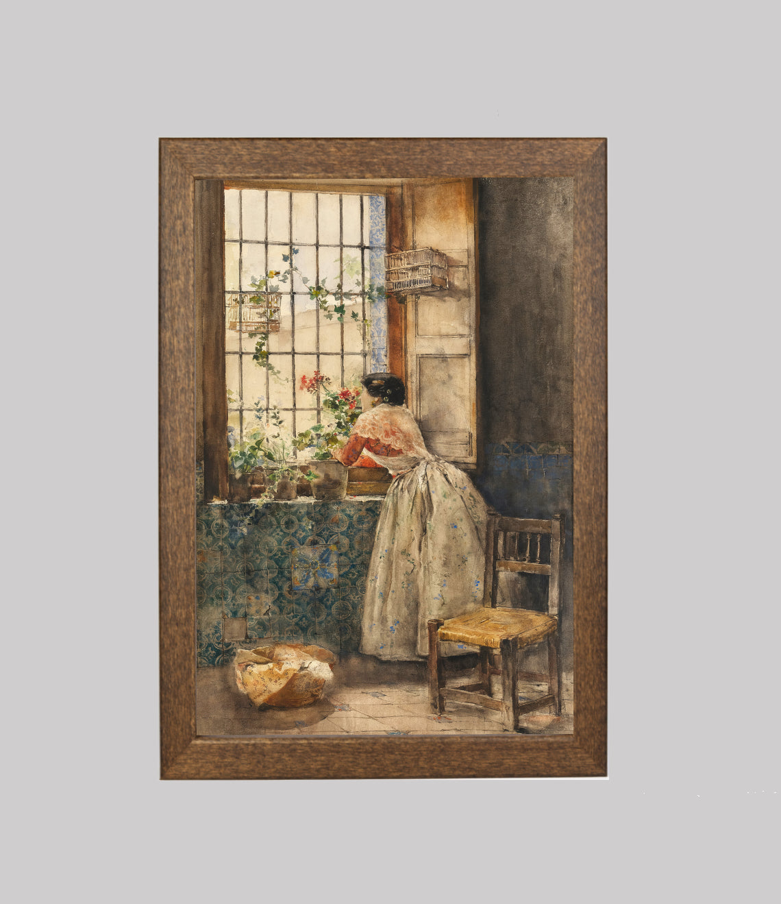 Valenciana at the Window