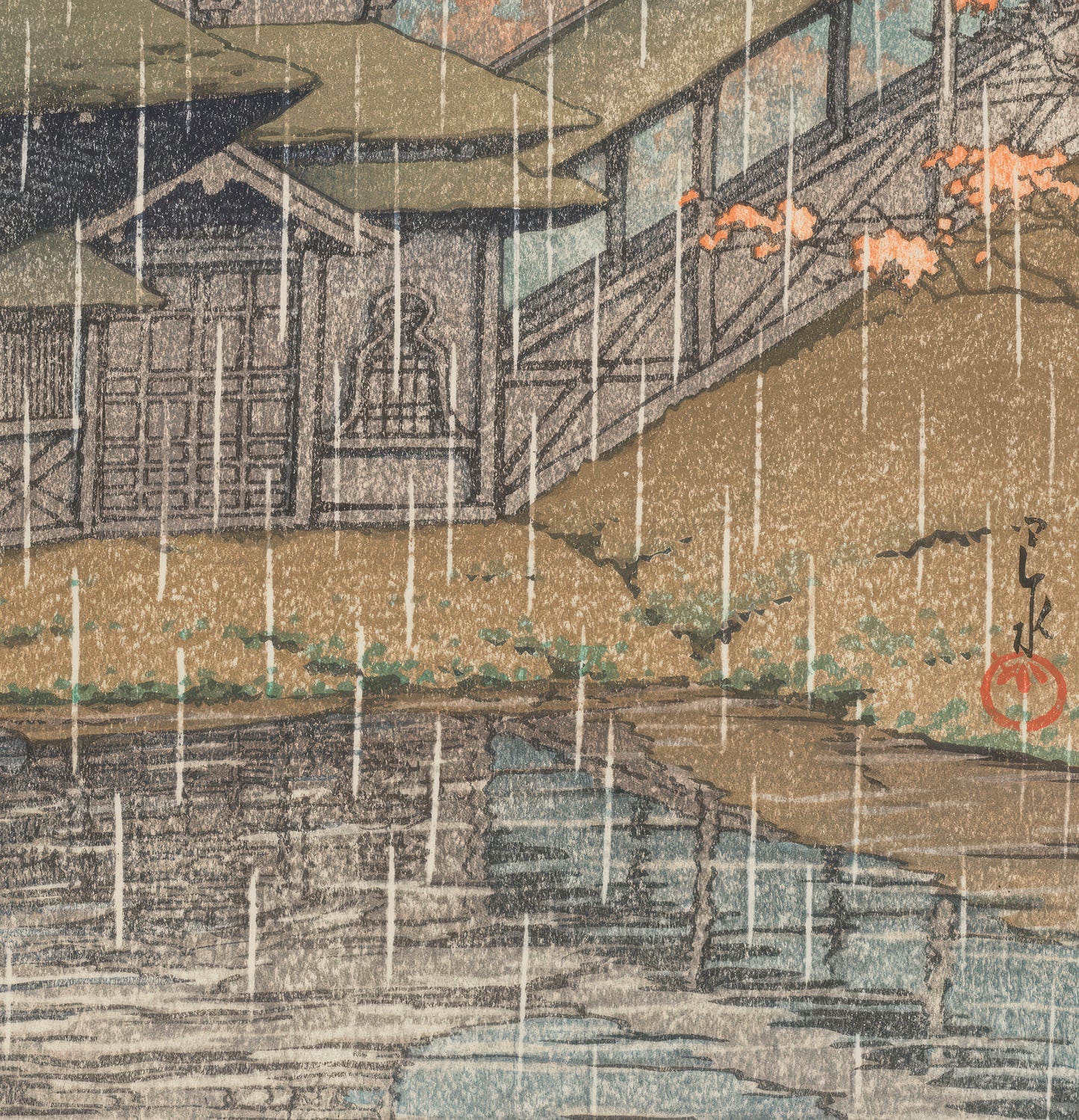 Yamadera Temple, Senda