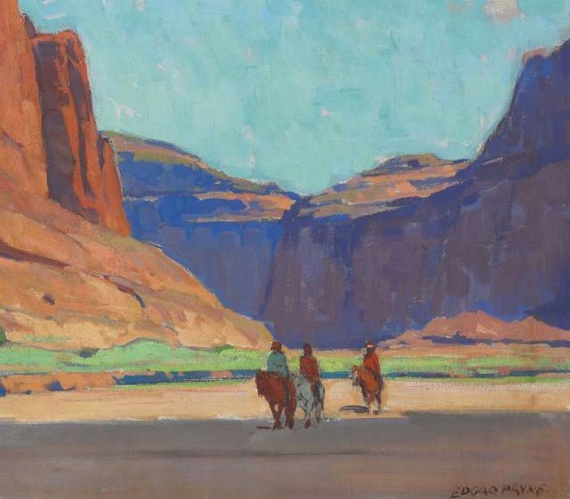 Riders in Canyon de Chelly