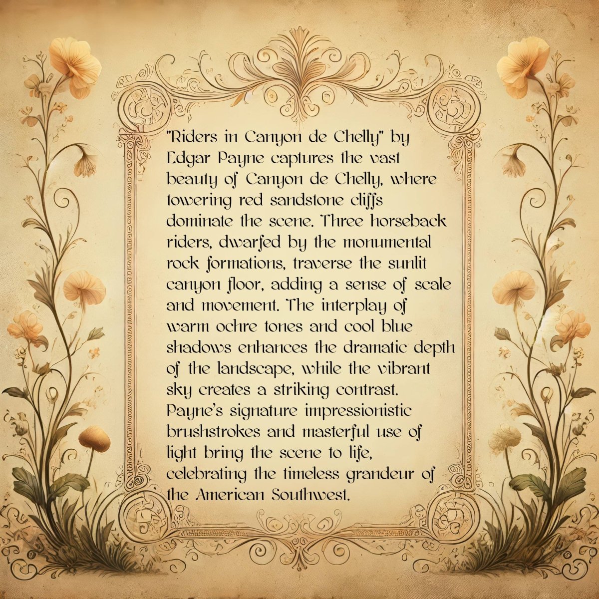 Riders in Canyon de Chelly