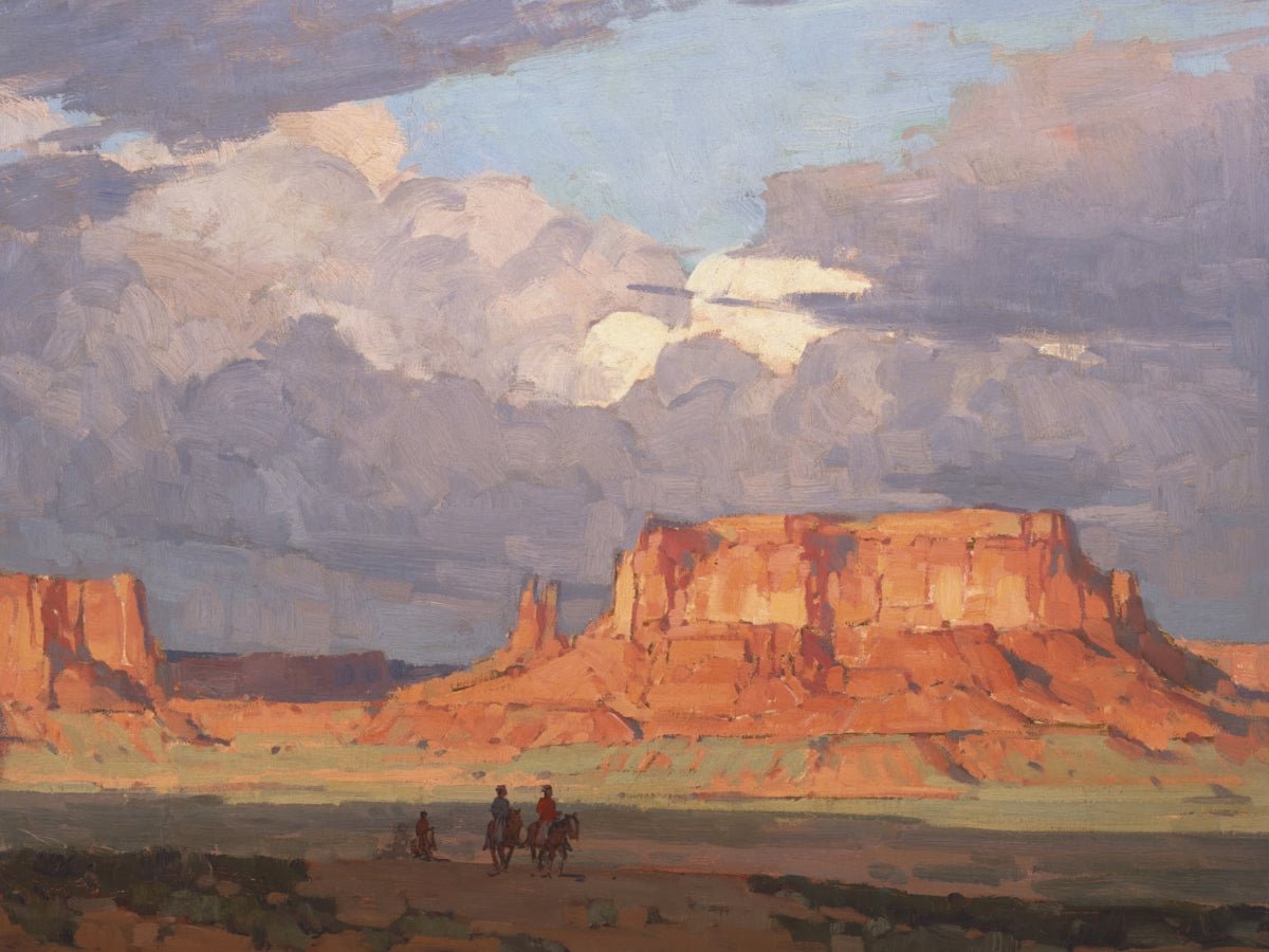 Riders in Monument Valley, Arizona