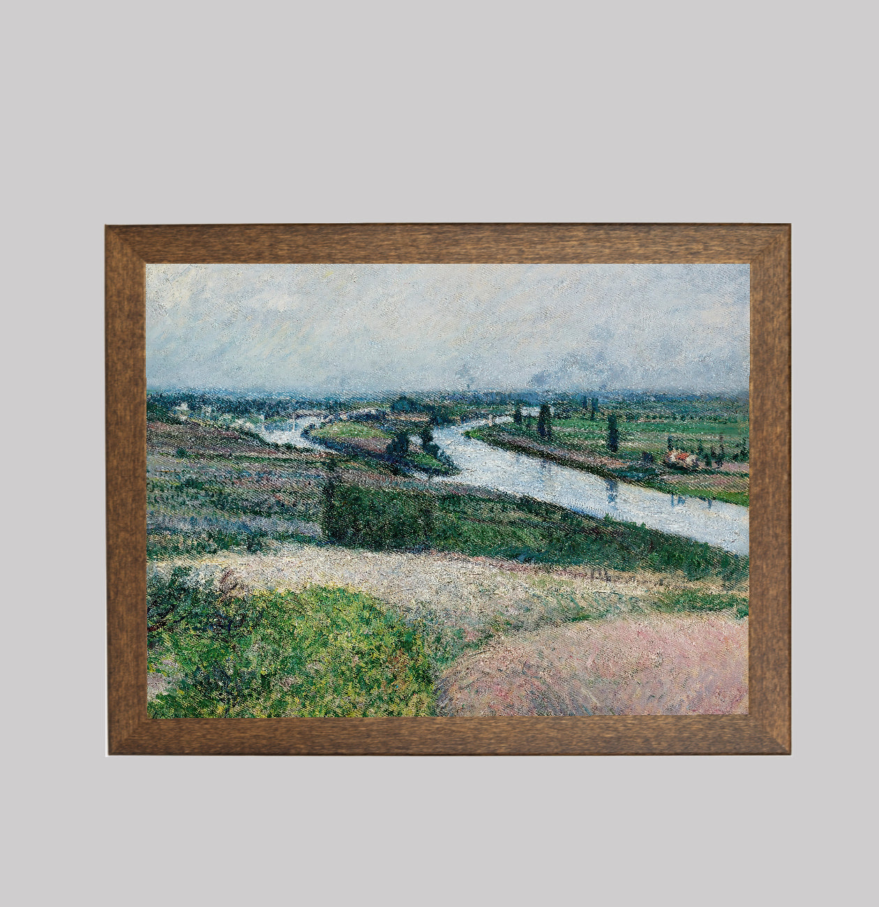 Seine at the tip of Epinay