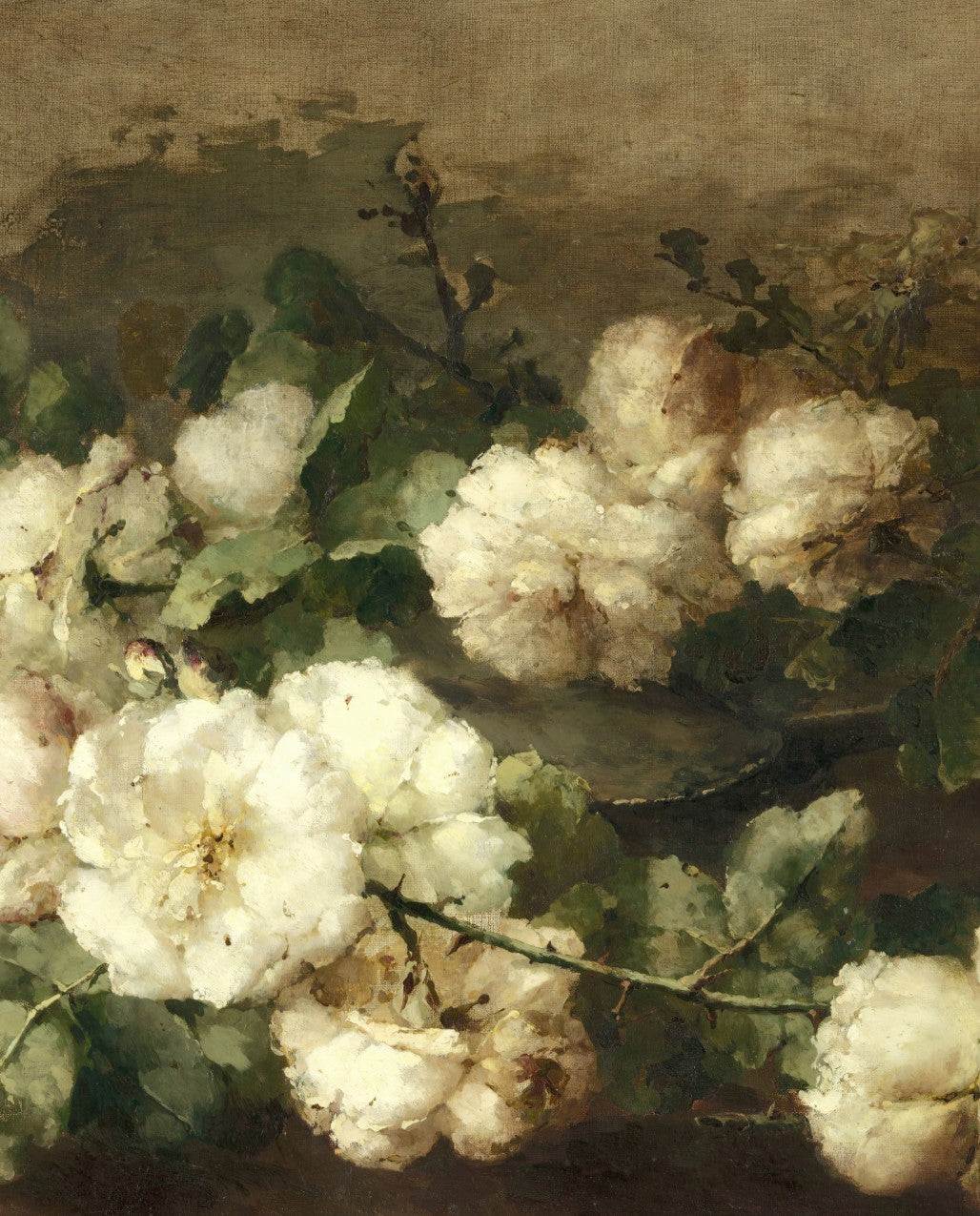 Still Life with Guitar and Roses