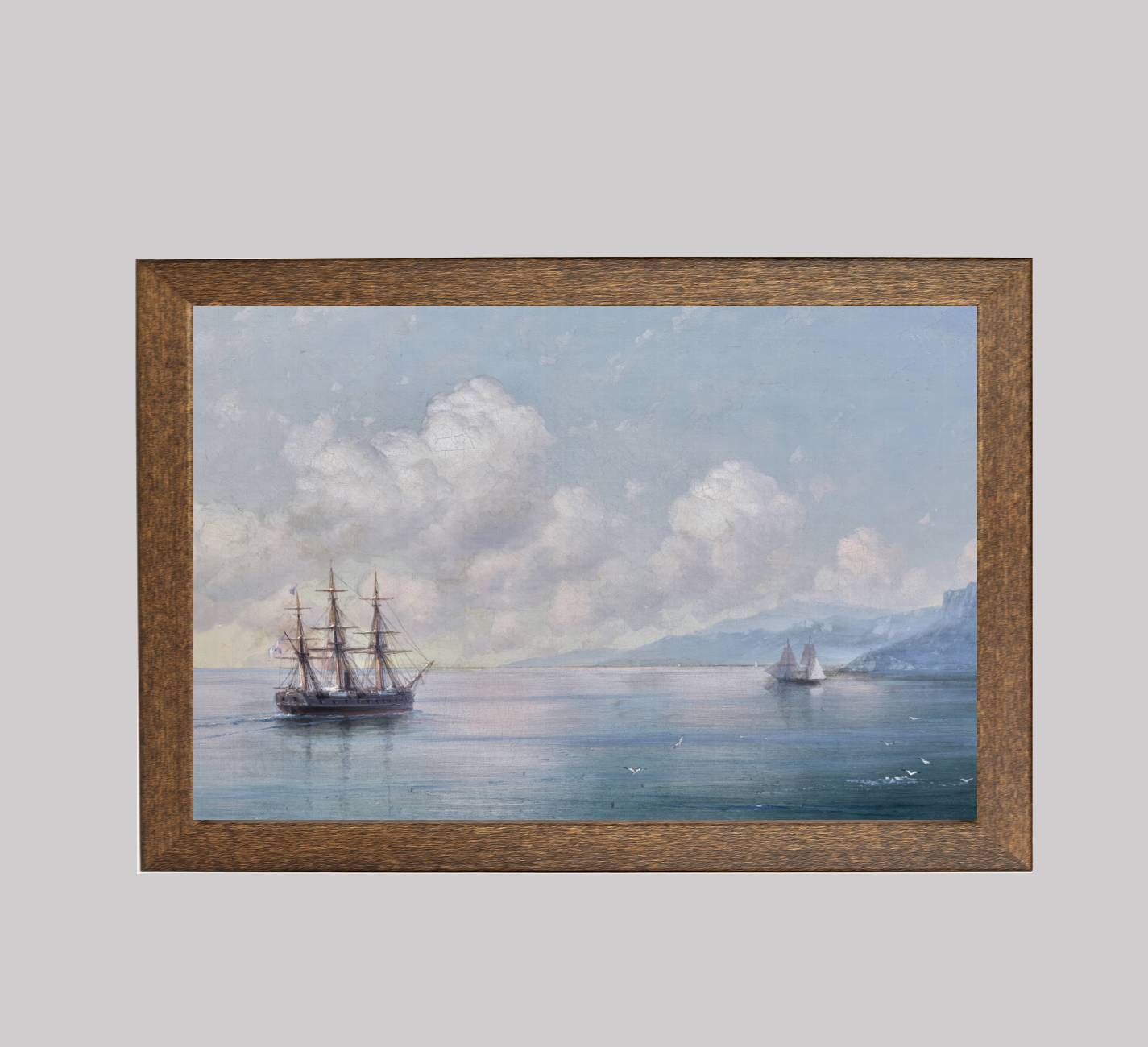 Ship off the Crimean Coast