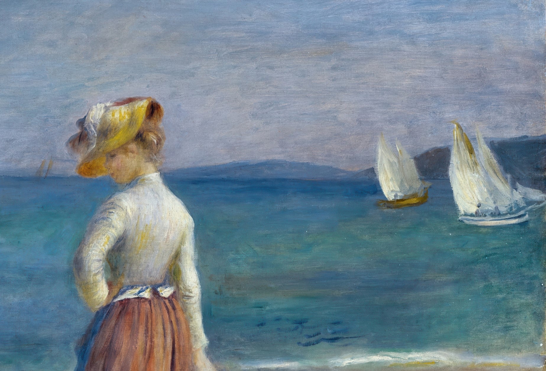 Figures on the Beach