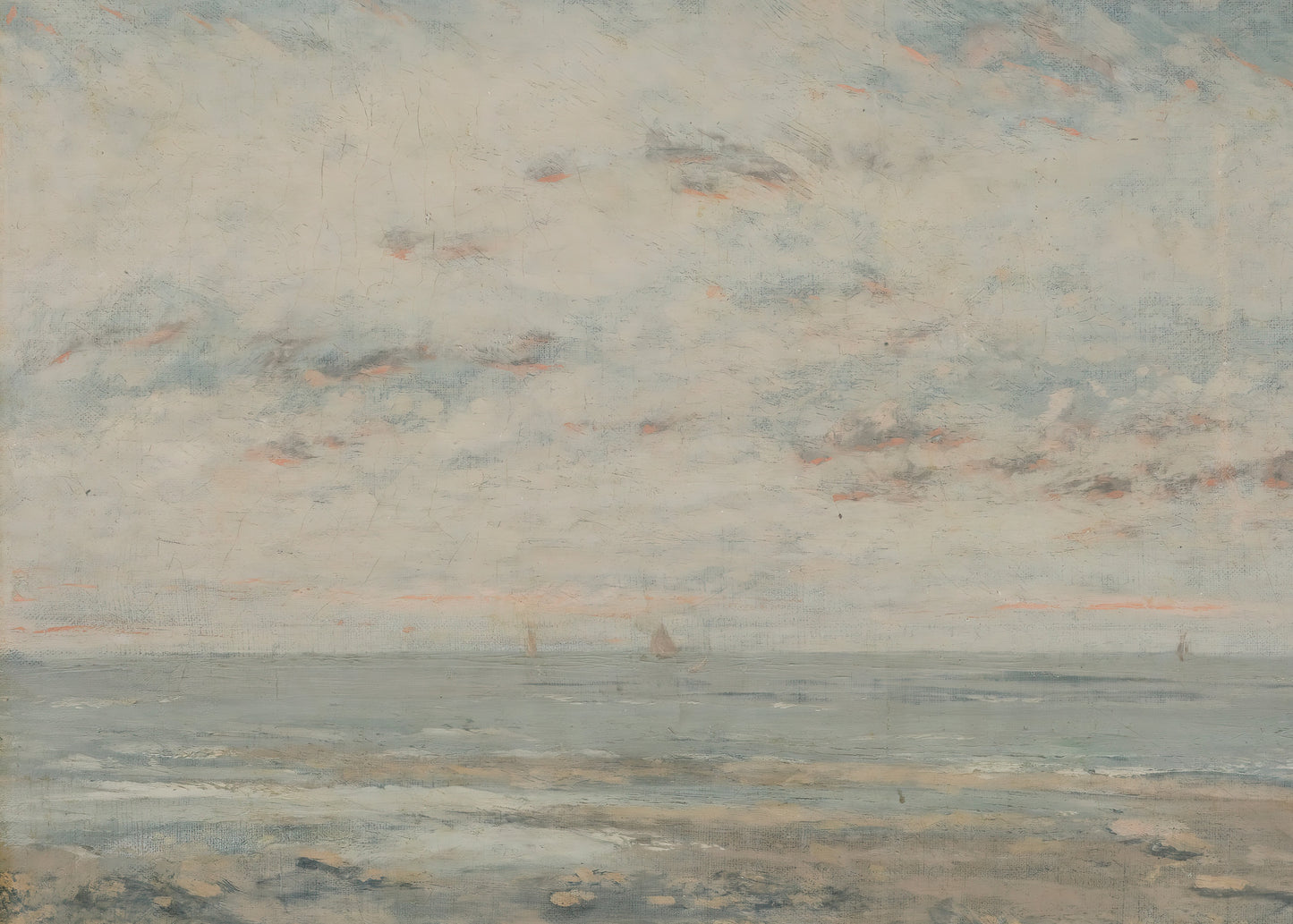 Low Tide at Trouville