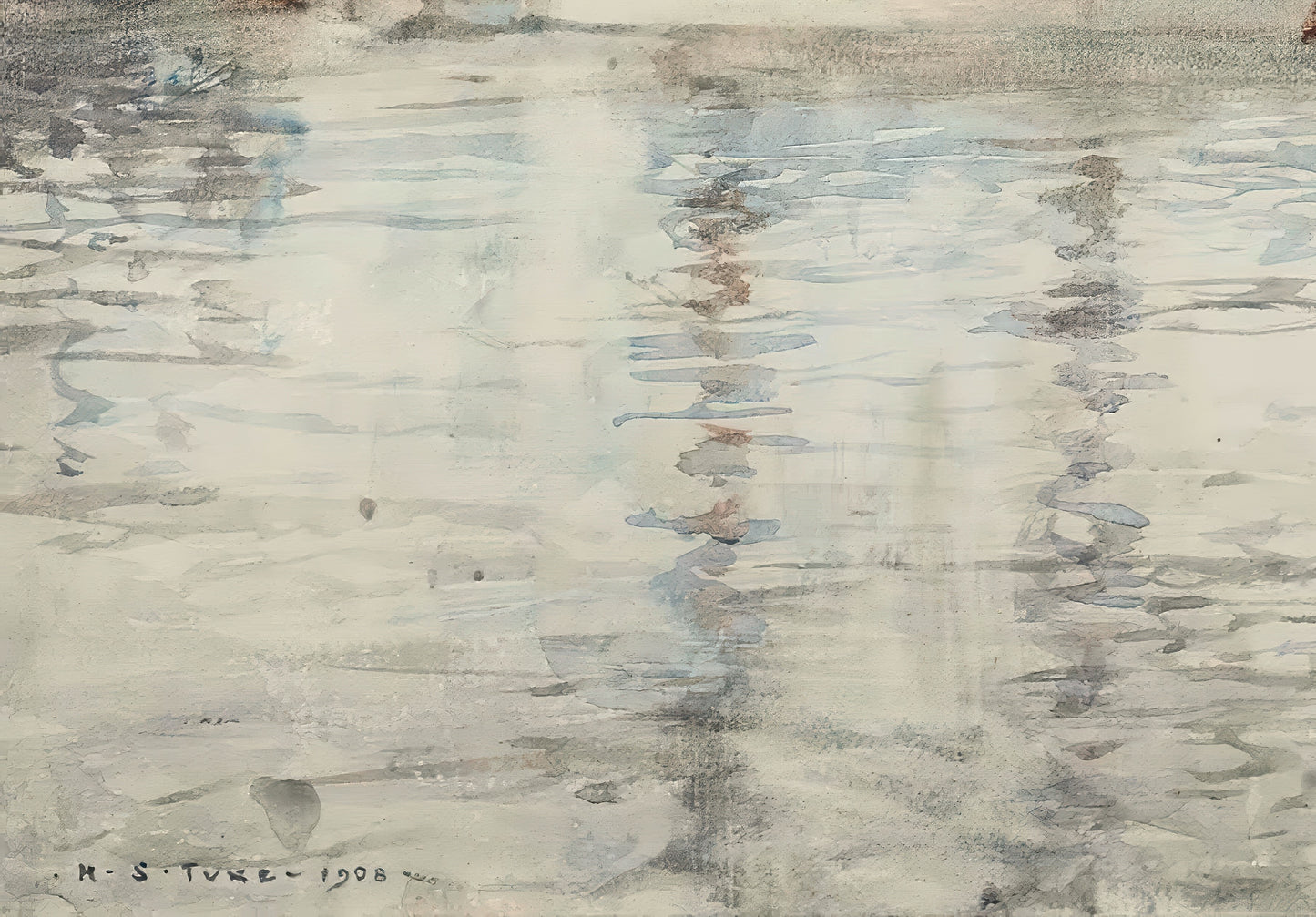 A Windjammer Moored in Falmouth Harbour