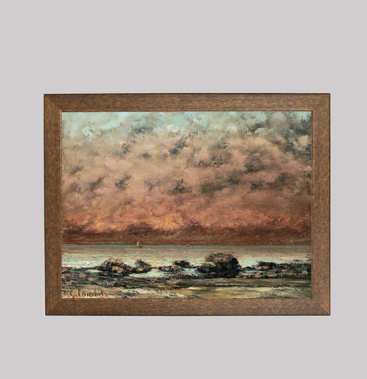 The Black Rocks at Trouville