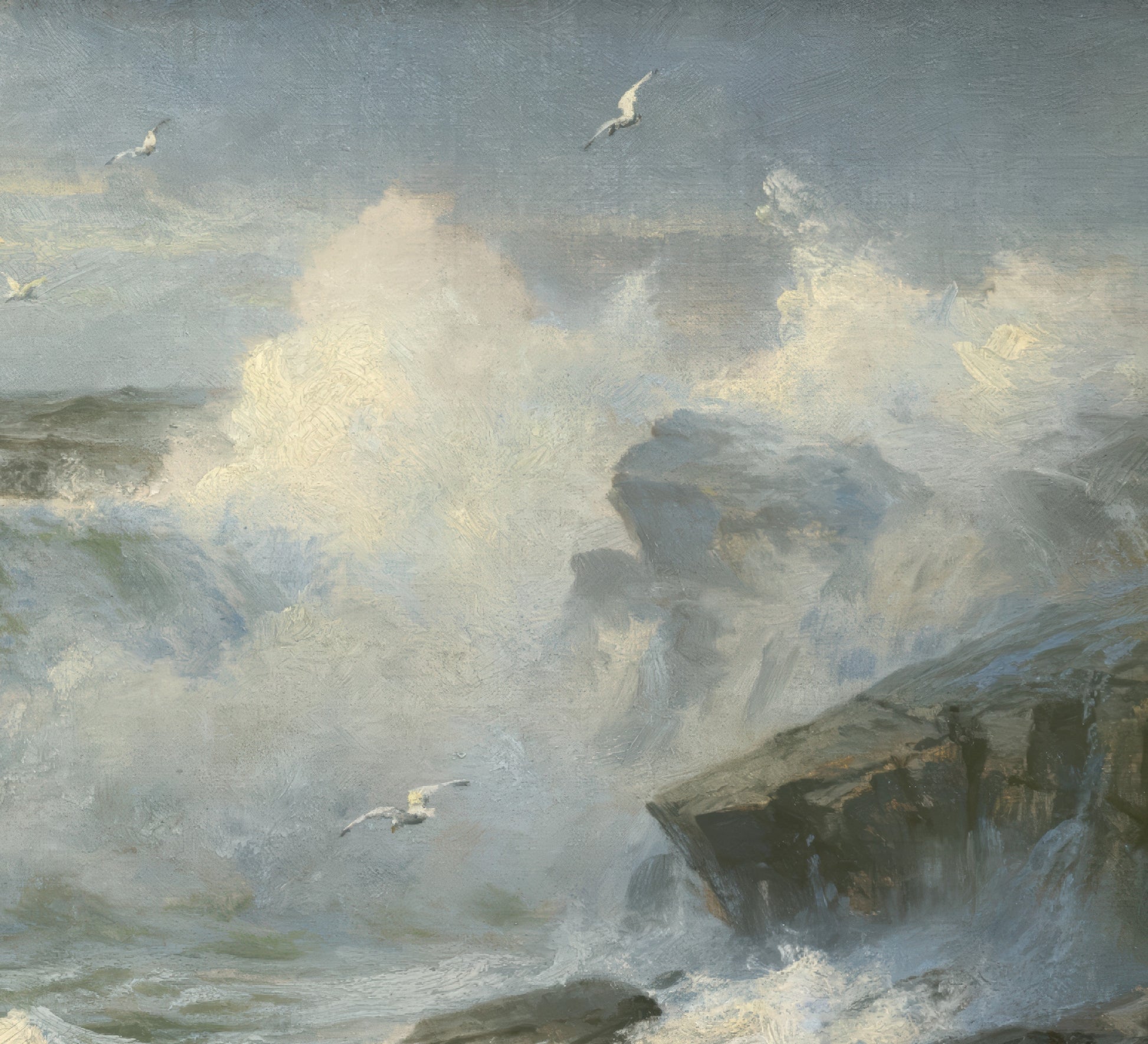 Rocky Surf off Rhode Island