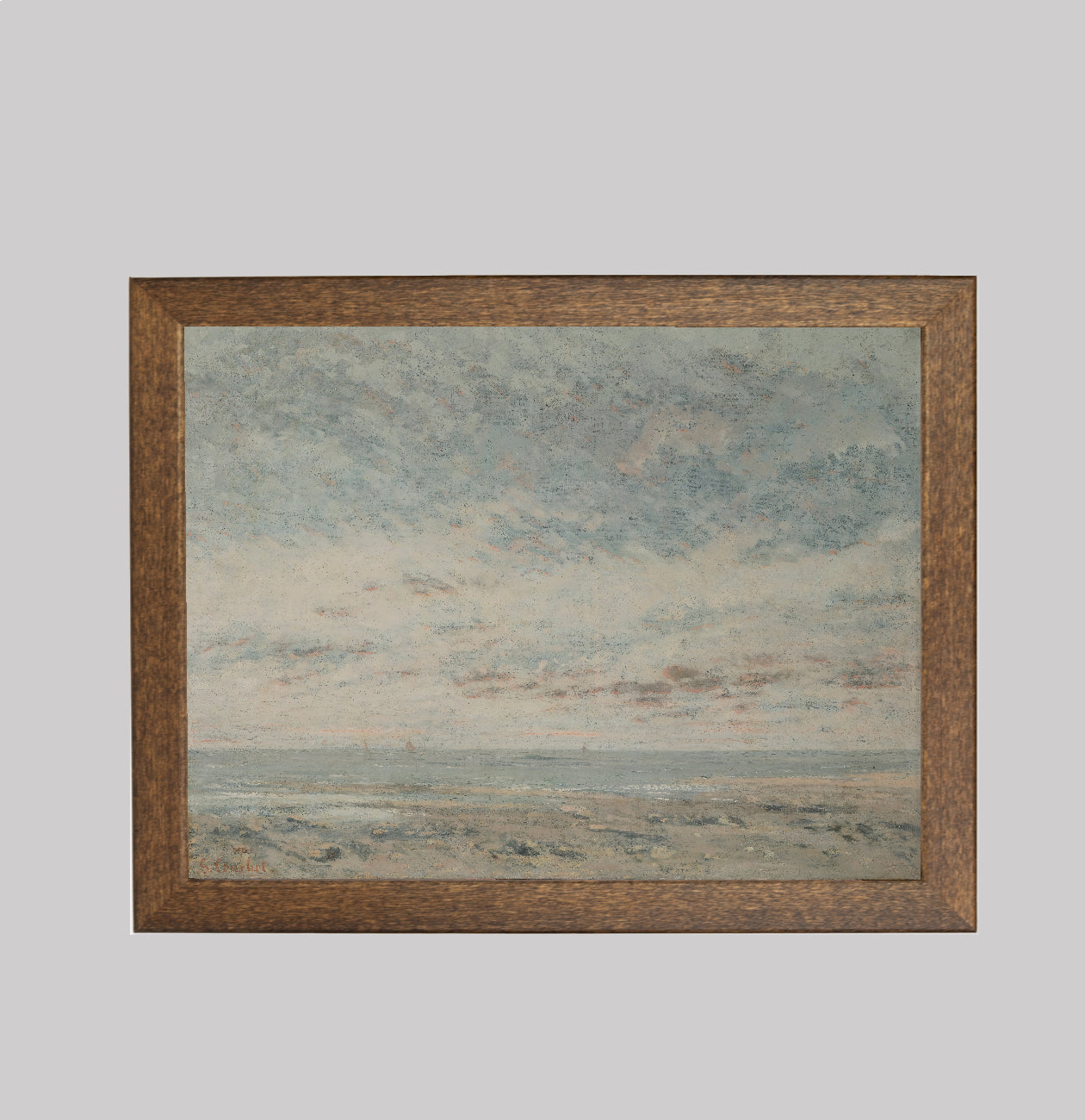 Low Tide at Trouville