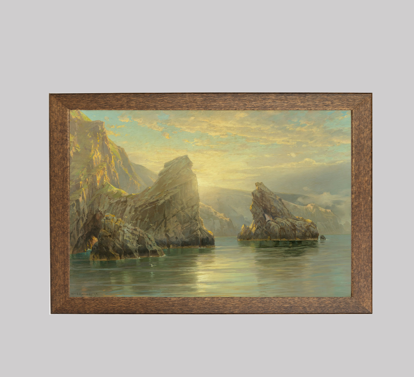 Sunset in the Shetland Islands