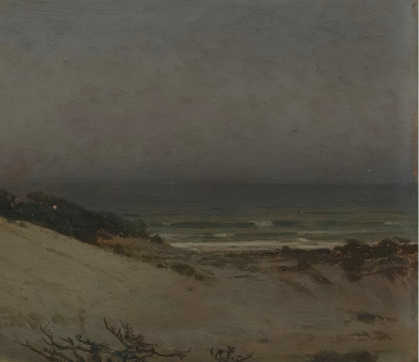 Moonrise over the Dunes