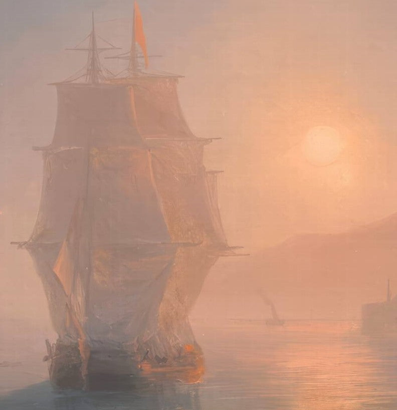 Ships on a Misty Morning