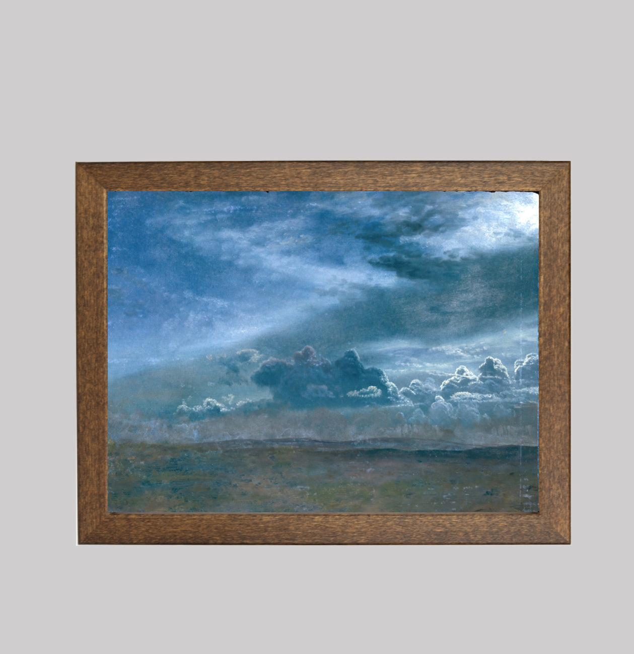 Landscape With Stormy Clouds