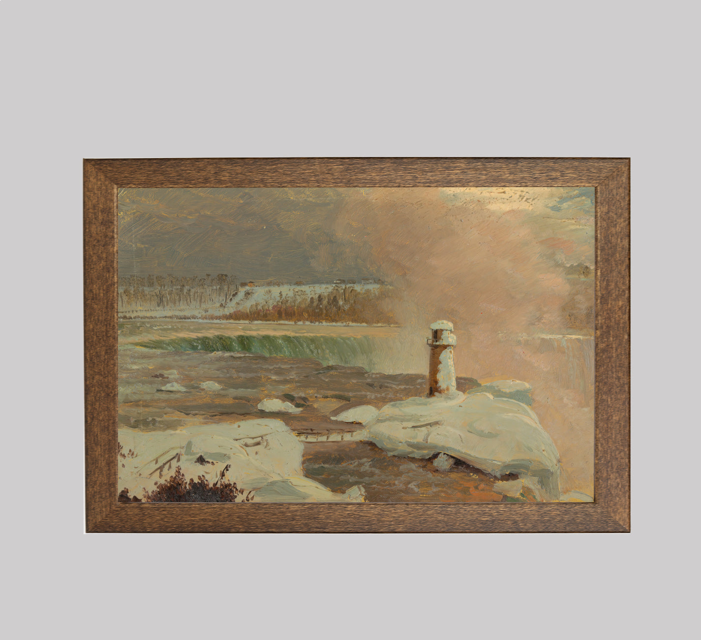 Niagara Falls in Snow