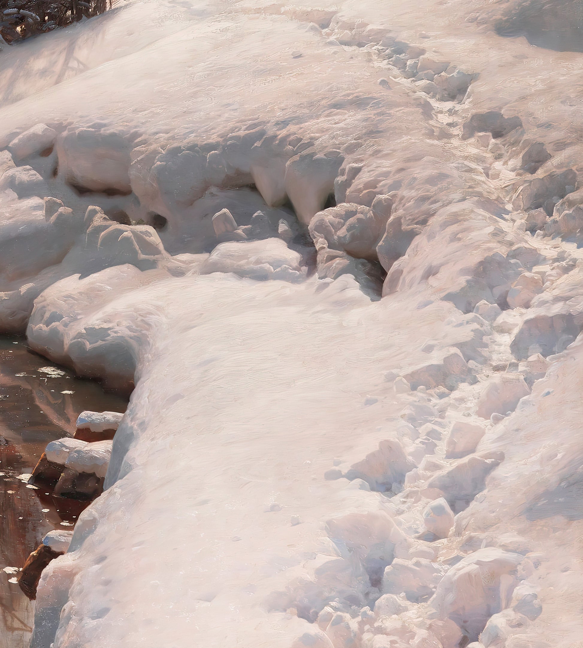 Winter Sun in Engadin