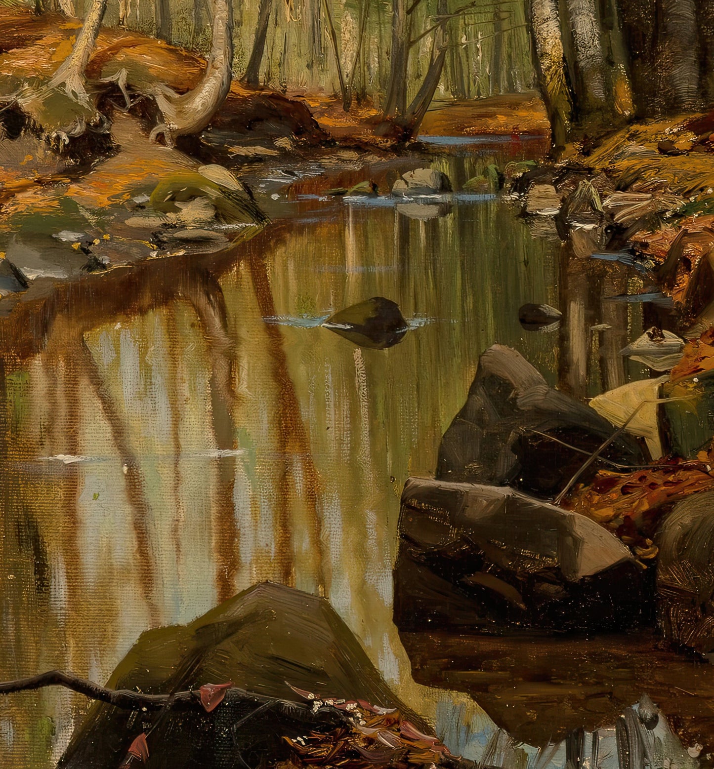 A Wooded River Landscape