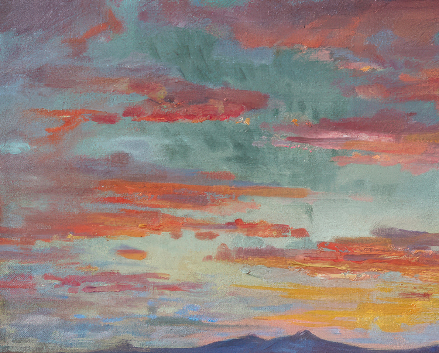 Sunset near Albuquerque, New Mexico