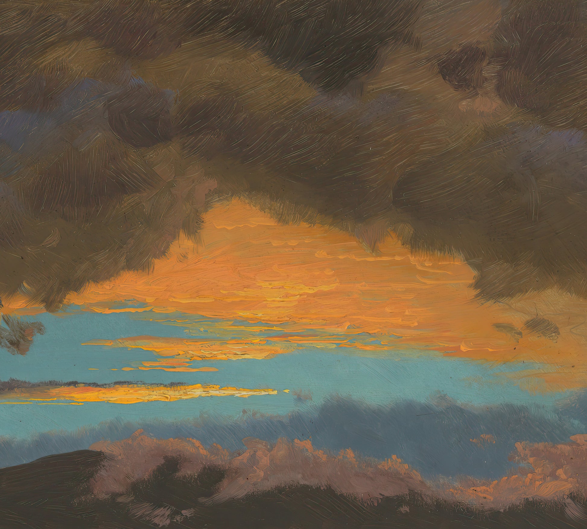 Sunset Across the Hudson Valley