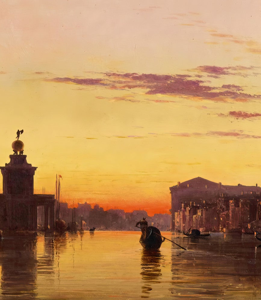 Venice, Santa Maria della Salute at Sunset