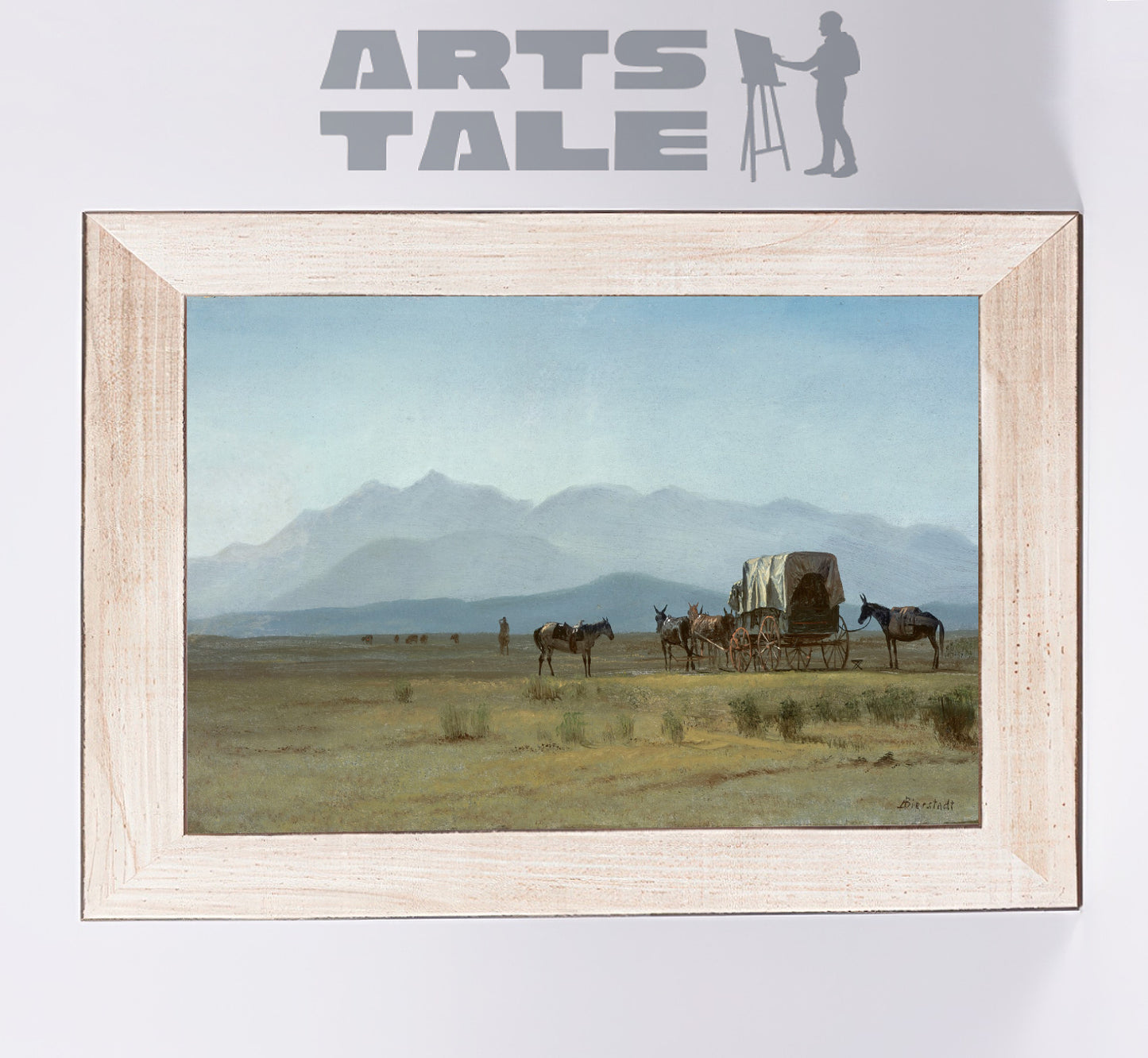 Surveyor's Wagon in the Rockies