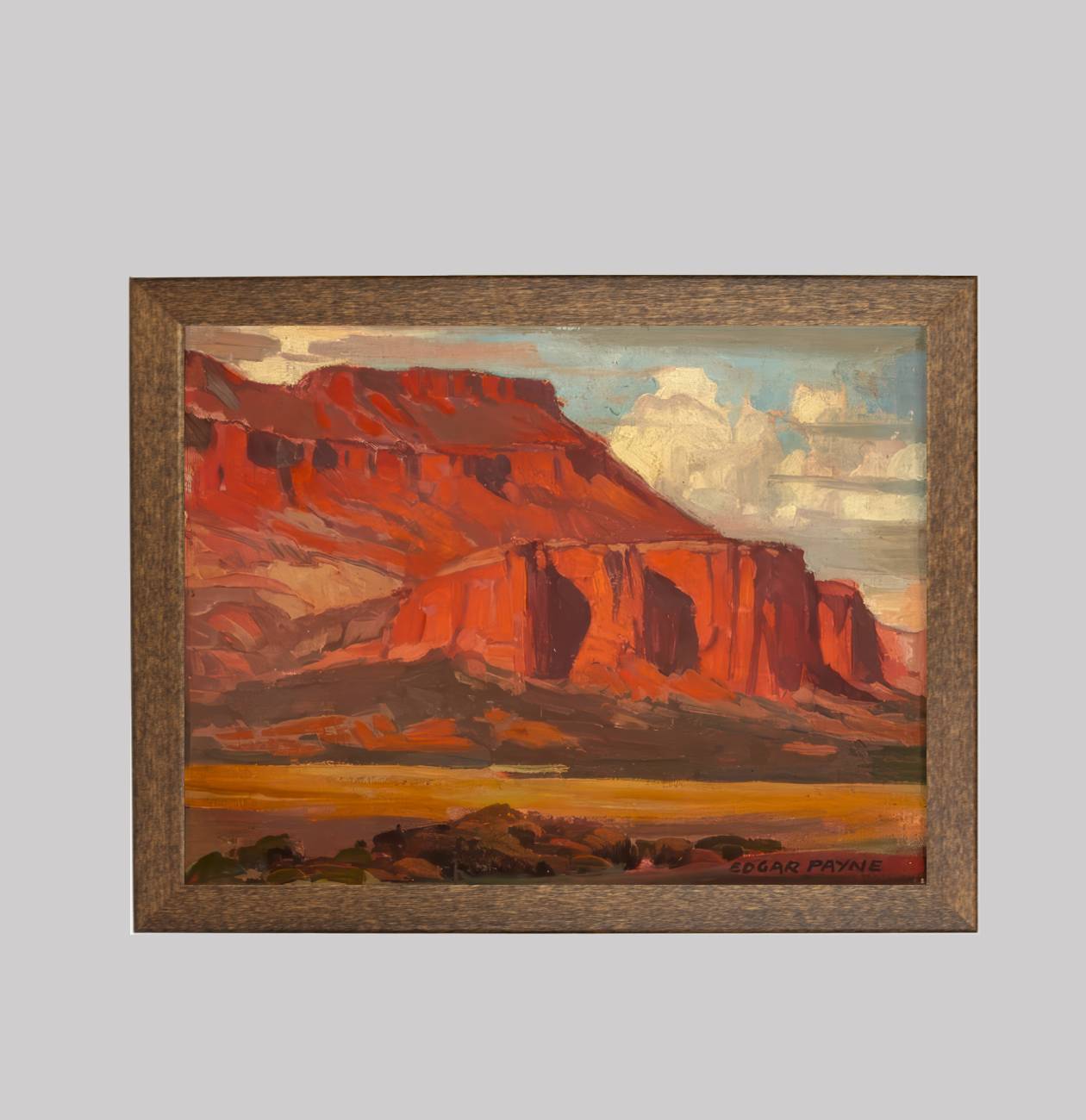 Red Bluff and Thunderheads