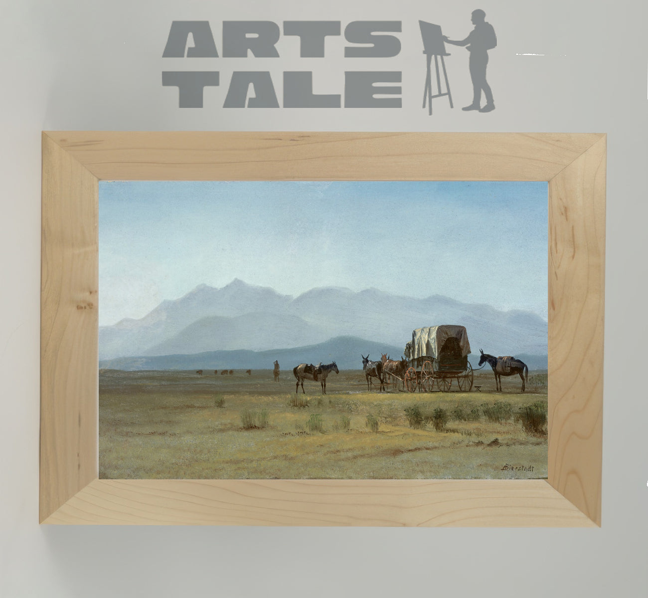 Surveyor's Wagon in the Rockies