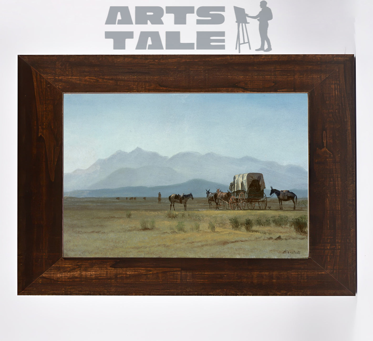 Surveyor's Wagon in the Rockies