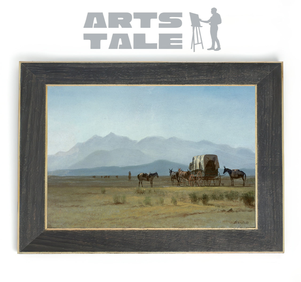 Surveyor's Wagon in the Rockies