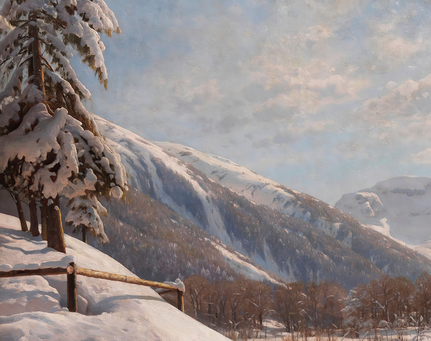 Winter Sun in Engadin