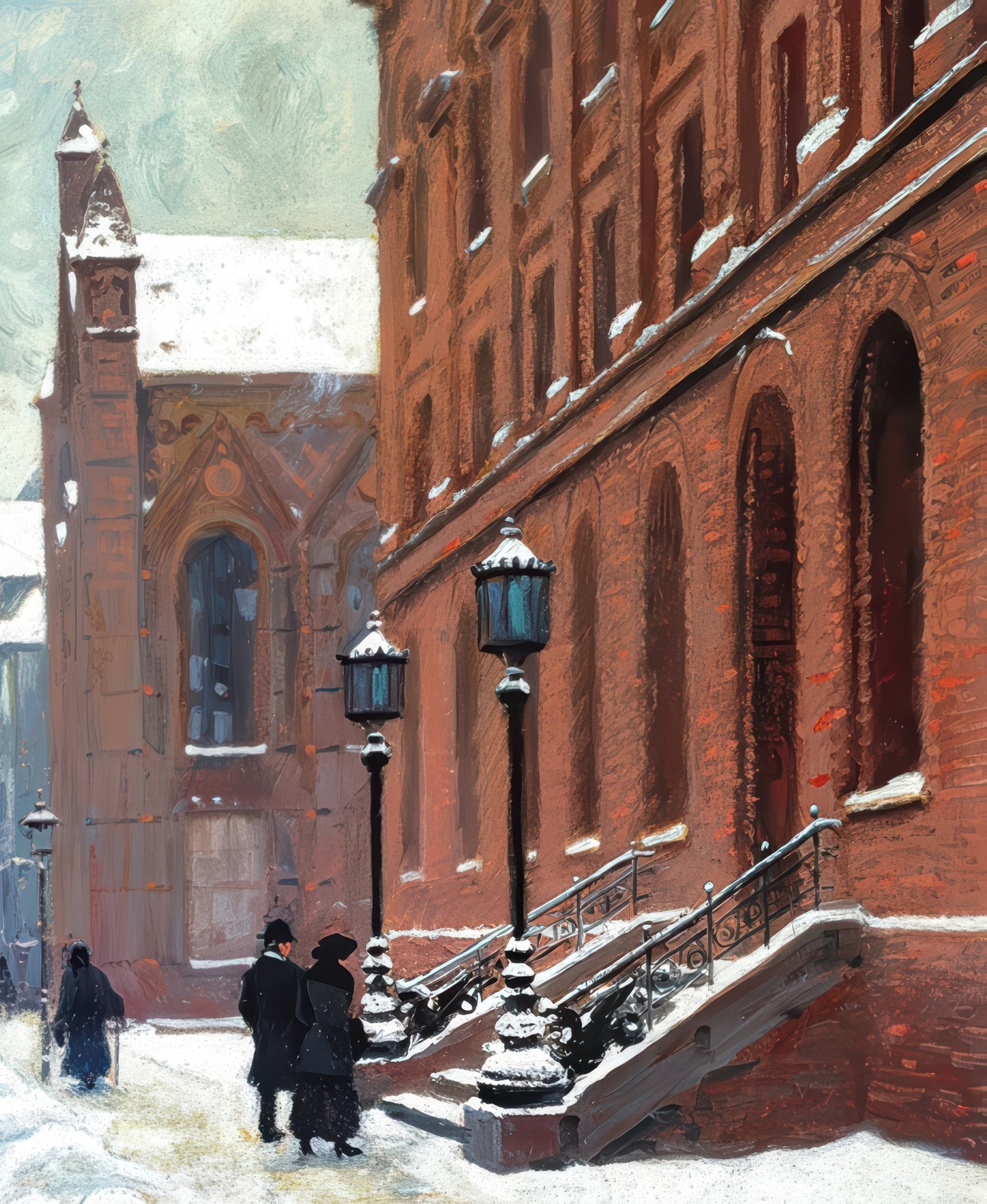 A Winter Day in Krystalgade