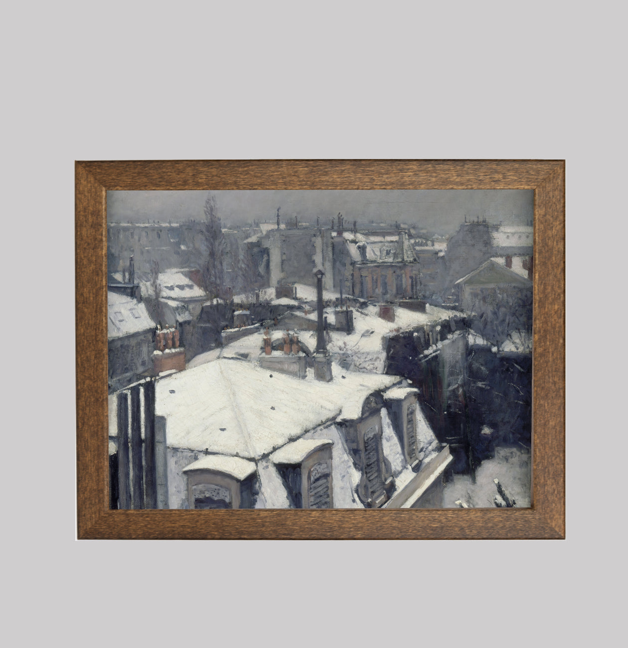 Rooftops in the Snow