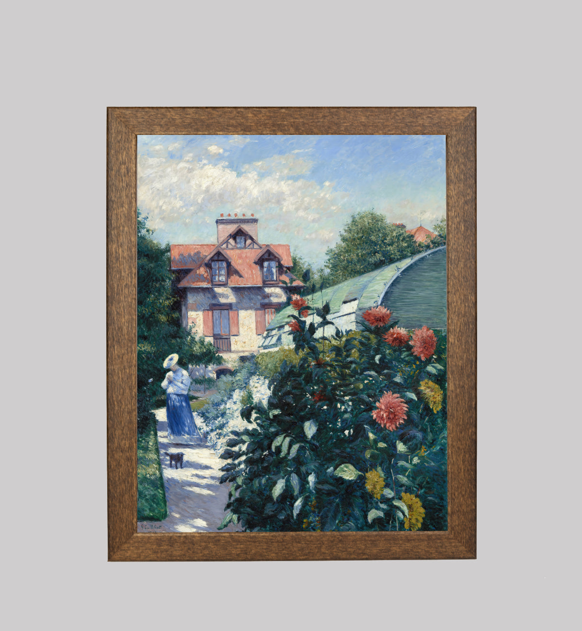 Dahlias, Garden at Petit-Gennevilliers