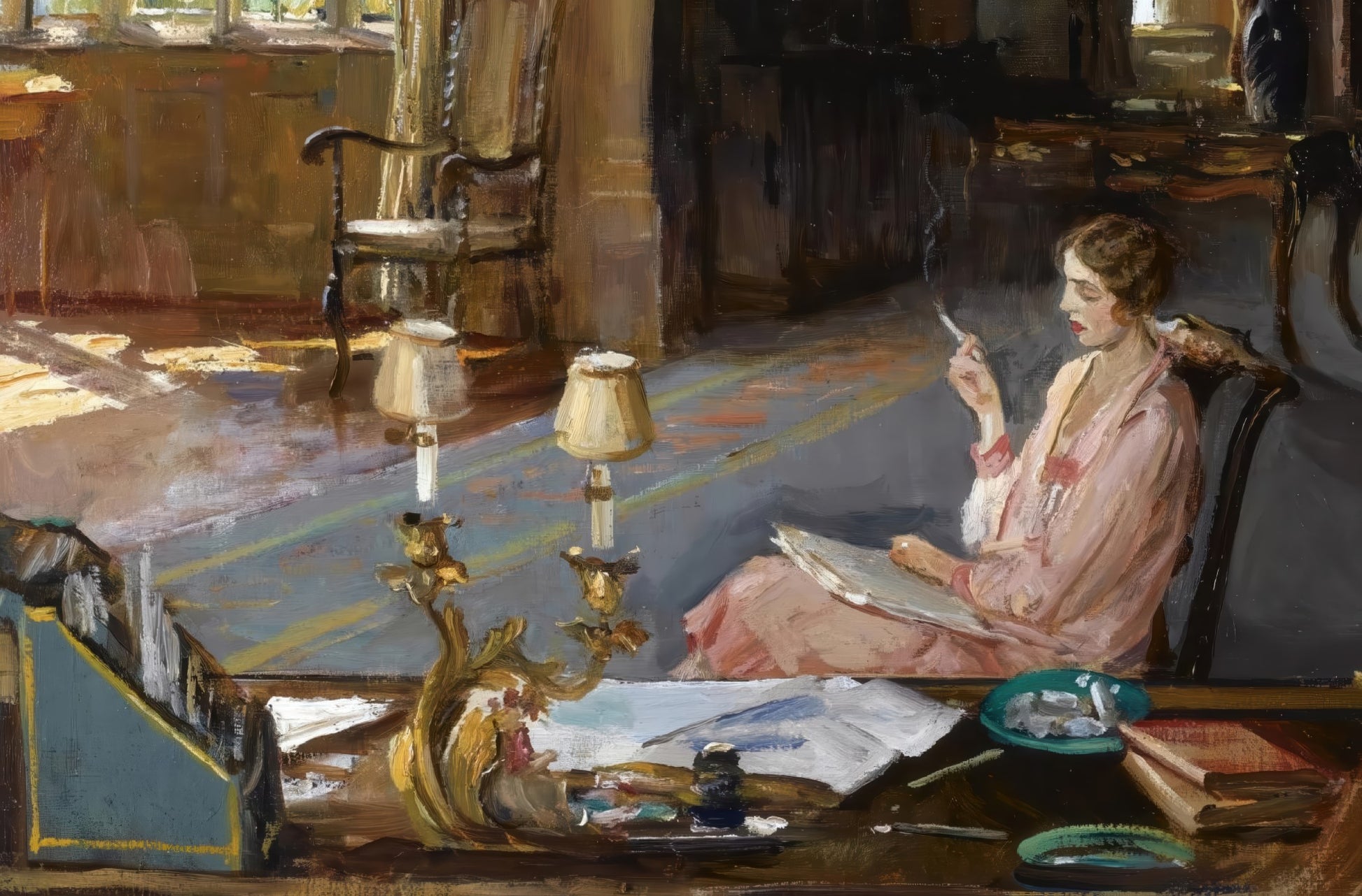 Mary Borden and Her Family at Bisham Abbey