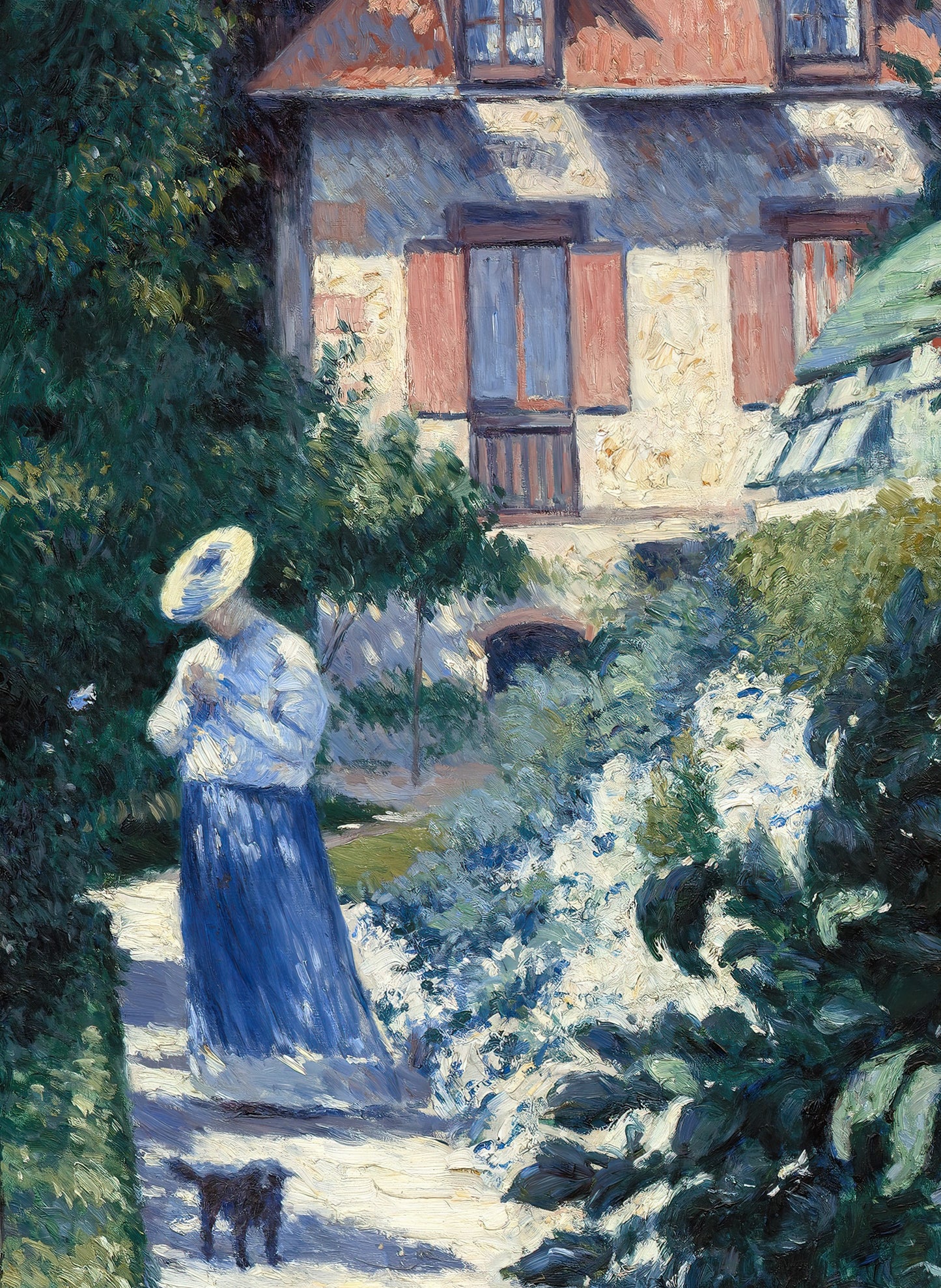 Dahlias, Garden at Petit-Gennevilliers