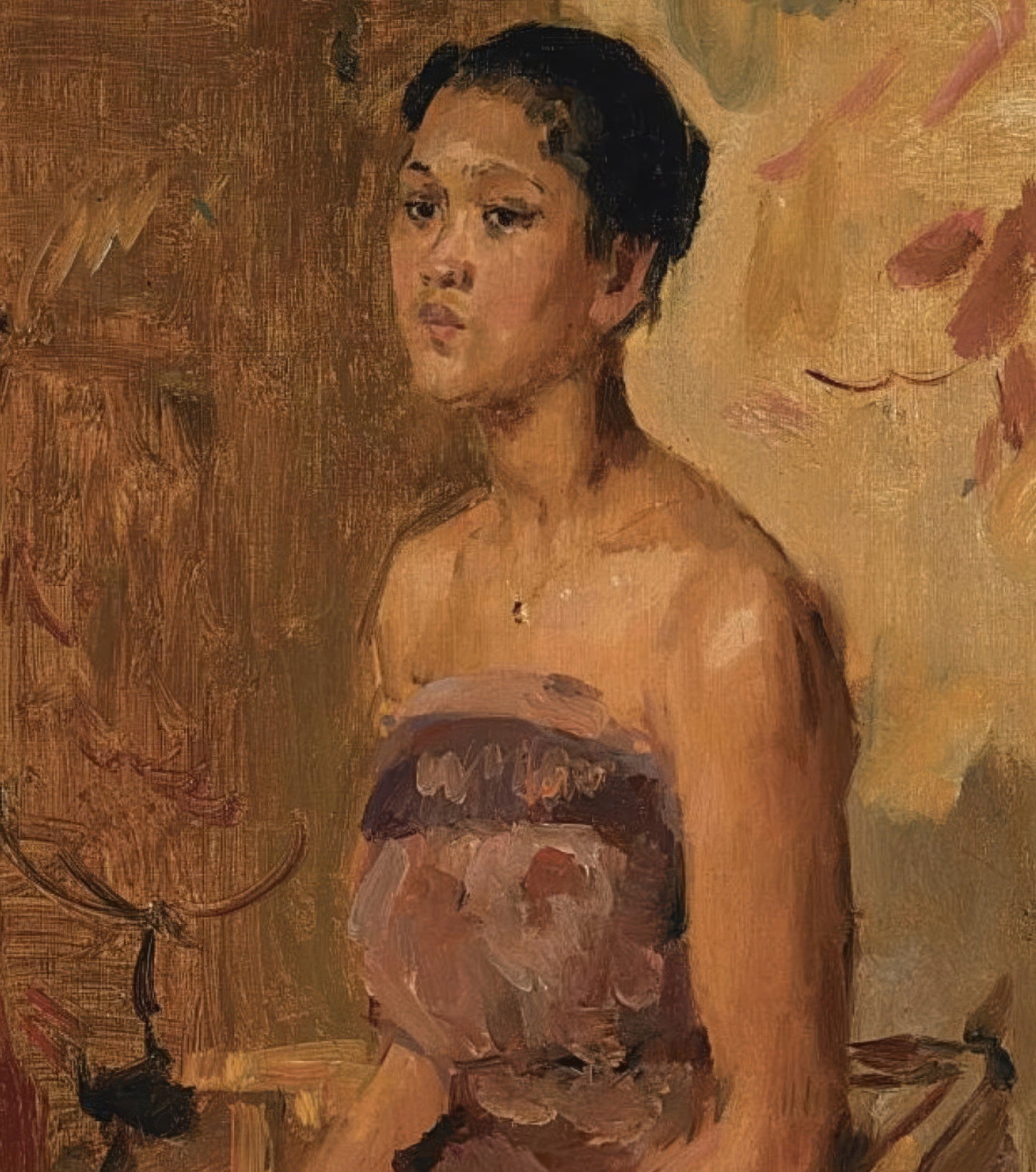 Portrait of a Javanese Beauty