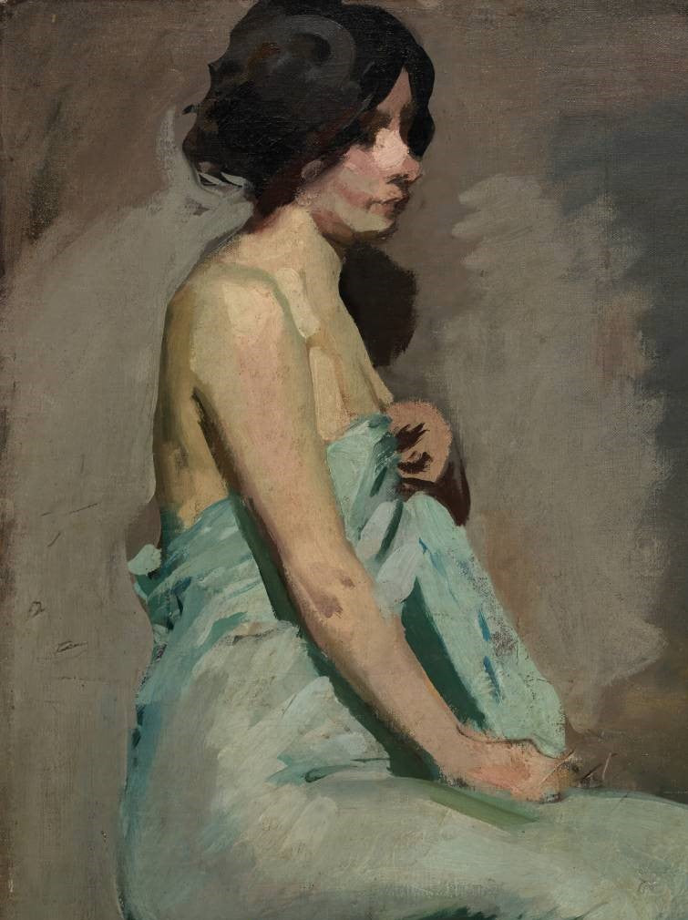 Study of a Seated Woman