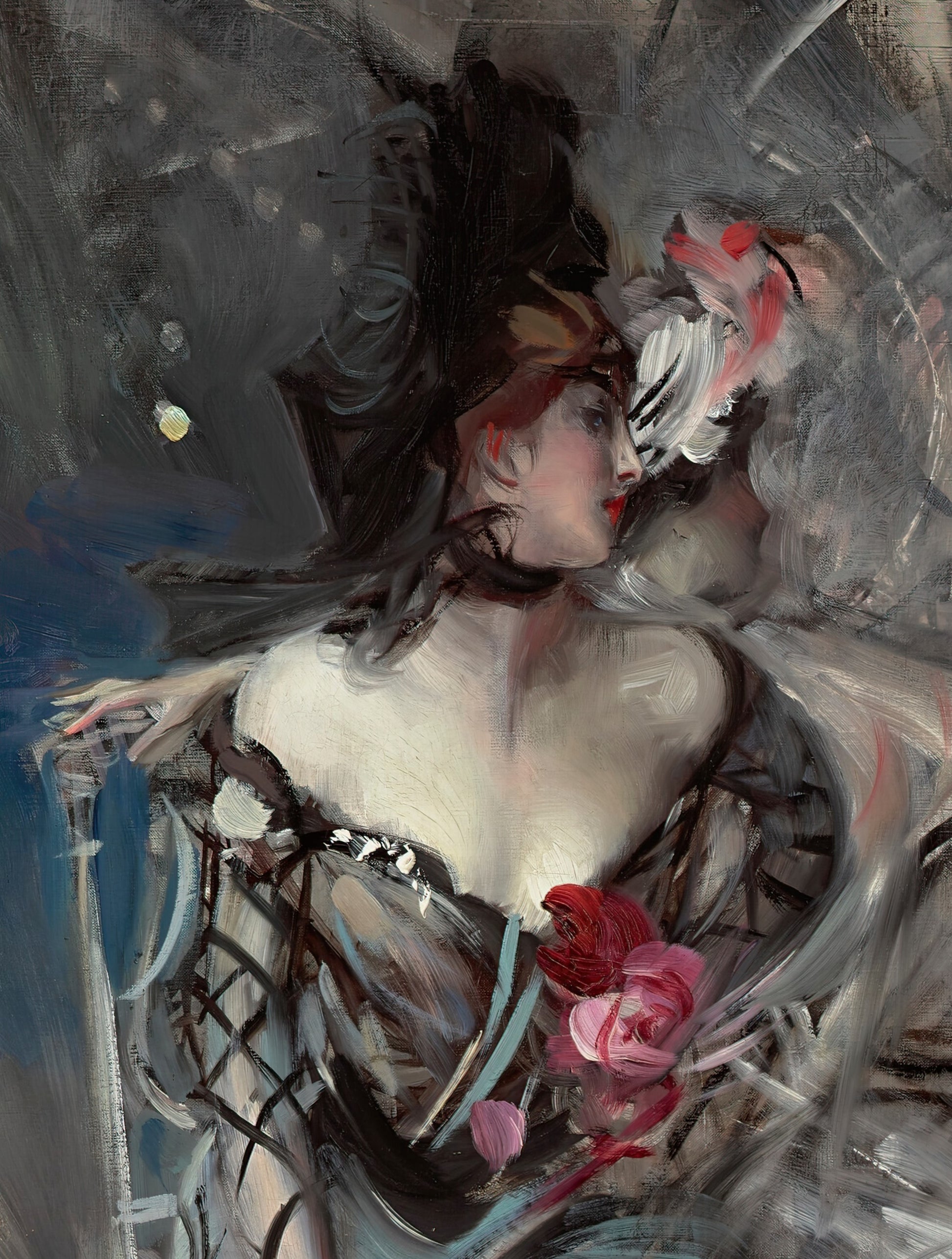 Ballerina at Moulin Rouge