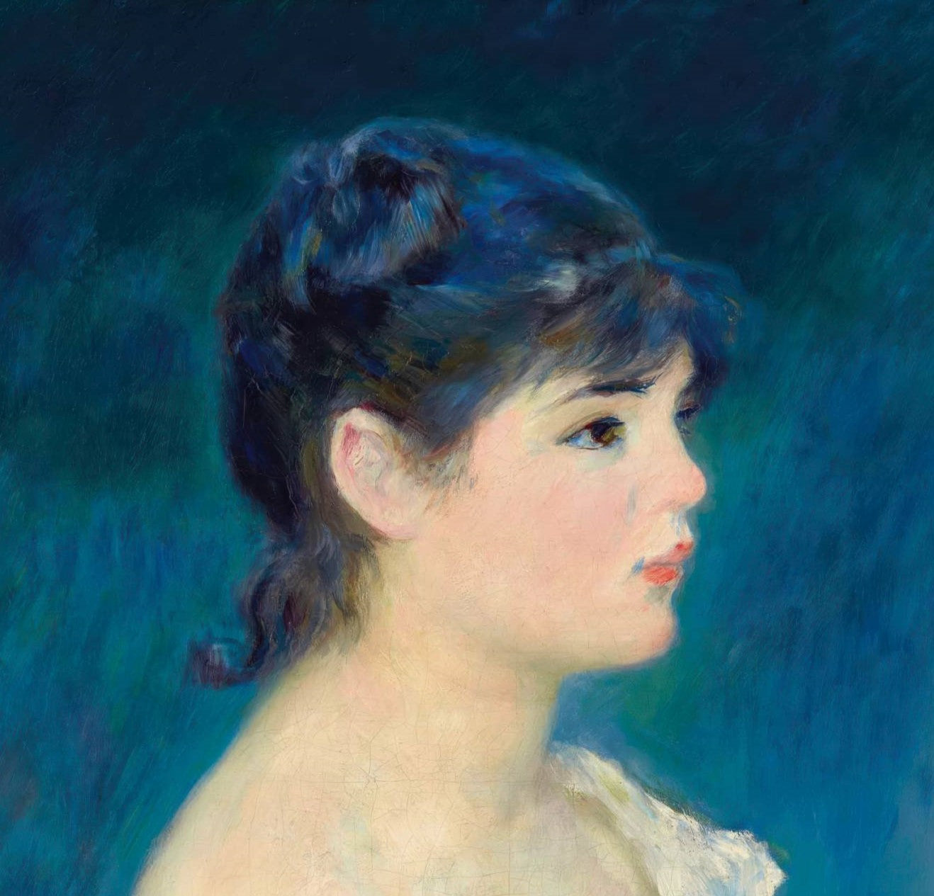 Bust of a Woman, in Profile