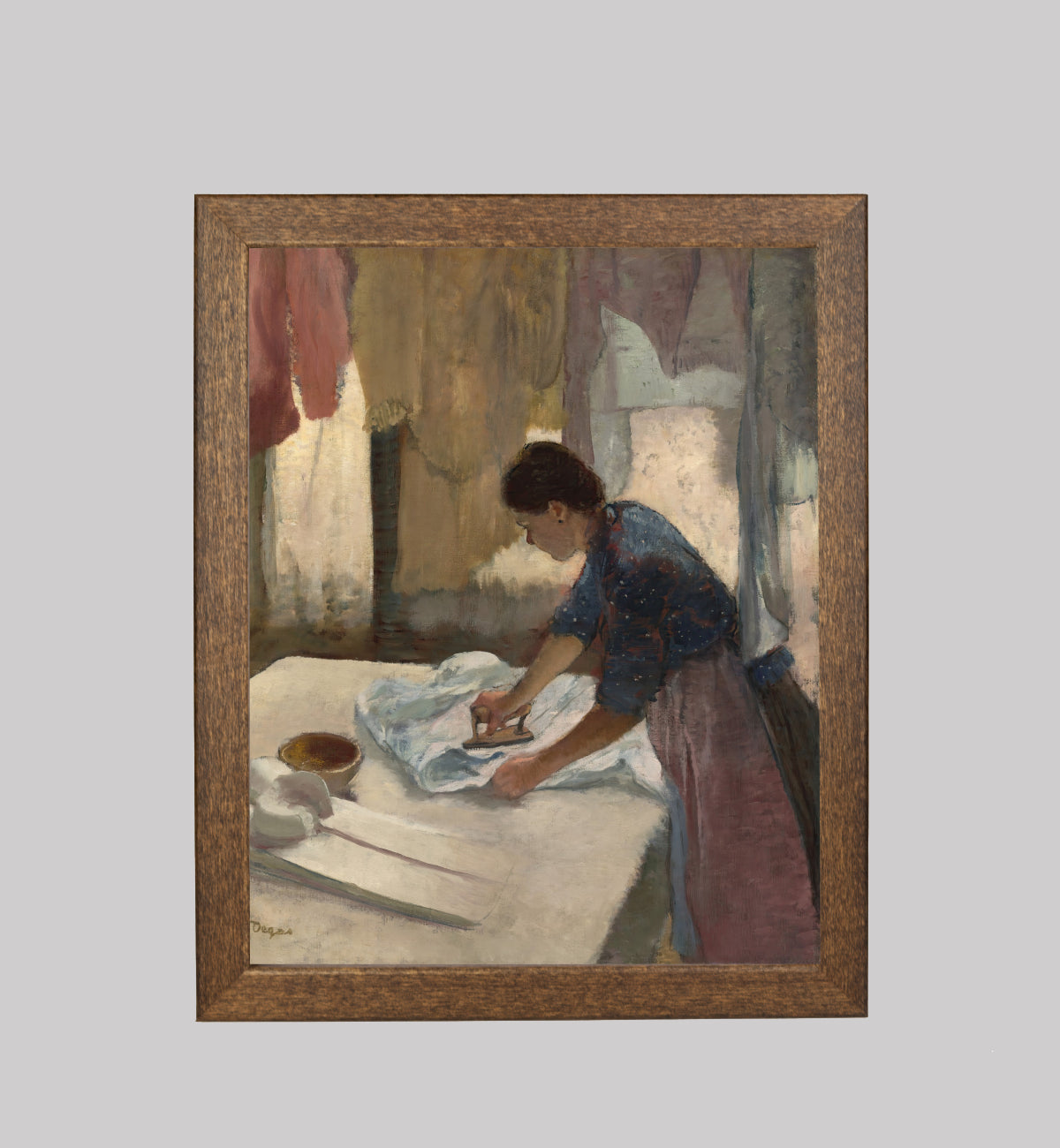 Woman Ironing
