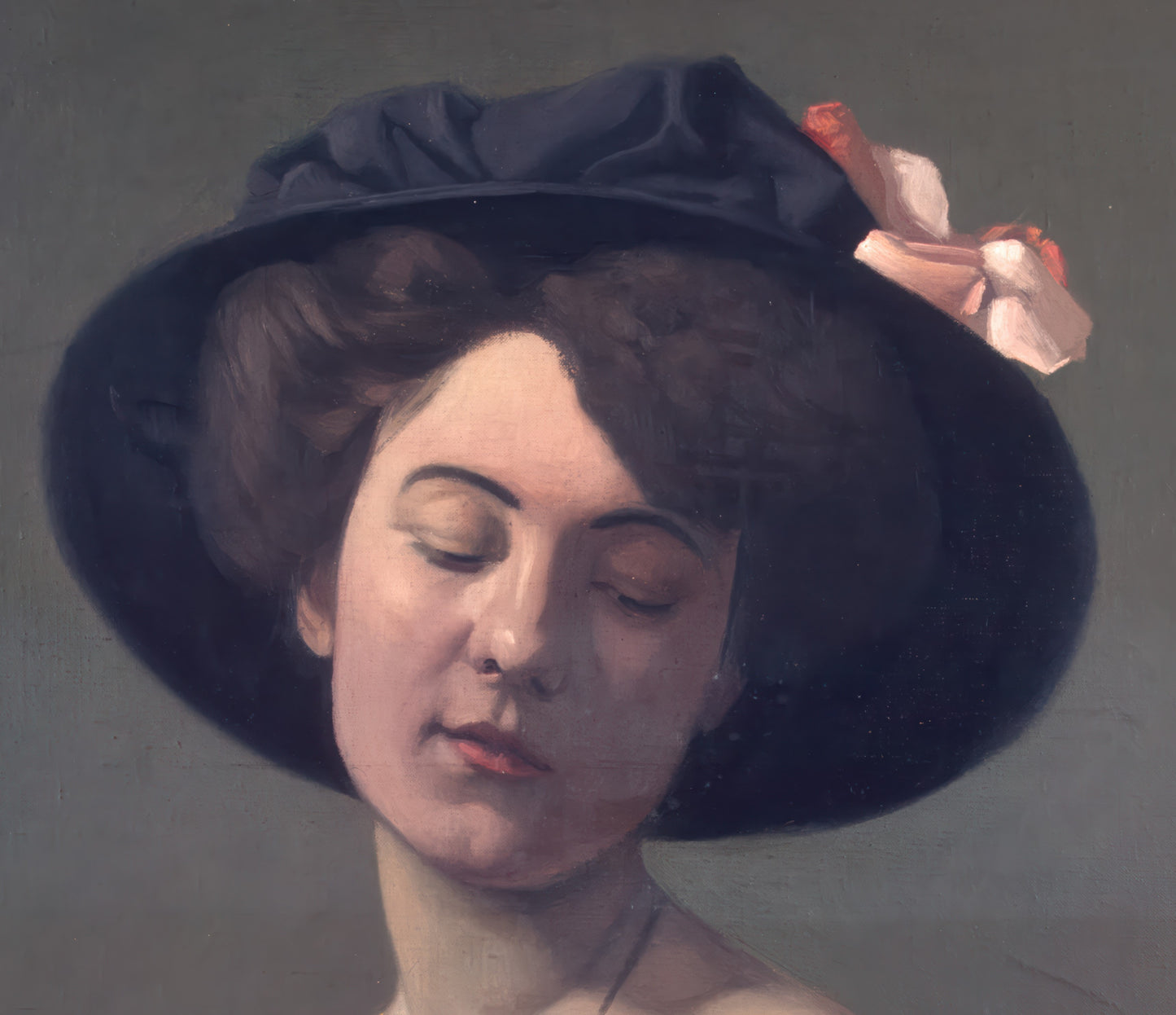 Woman With a Black Hat