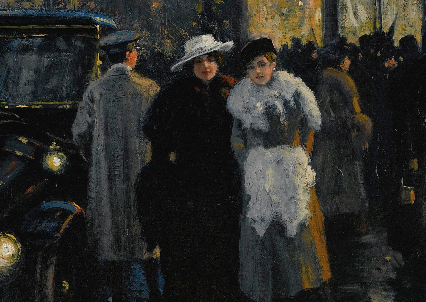 An Evening Stroll on the Boulevard