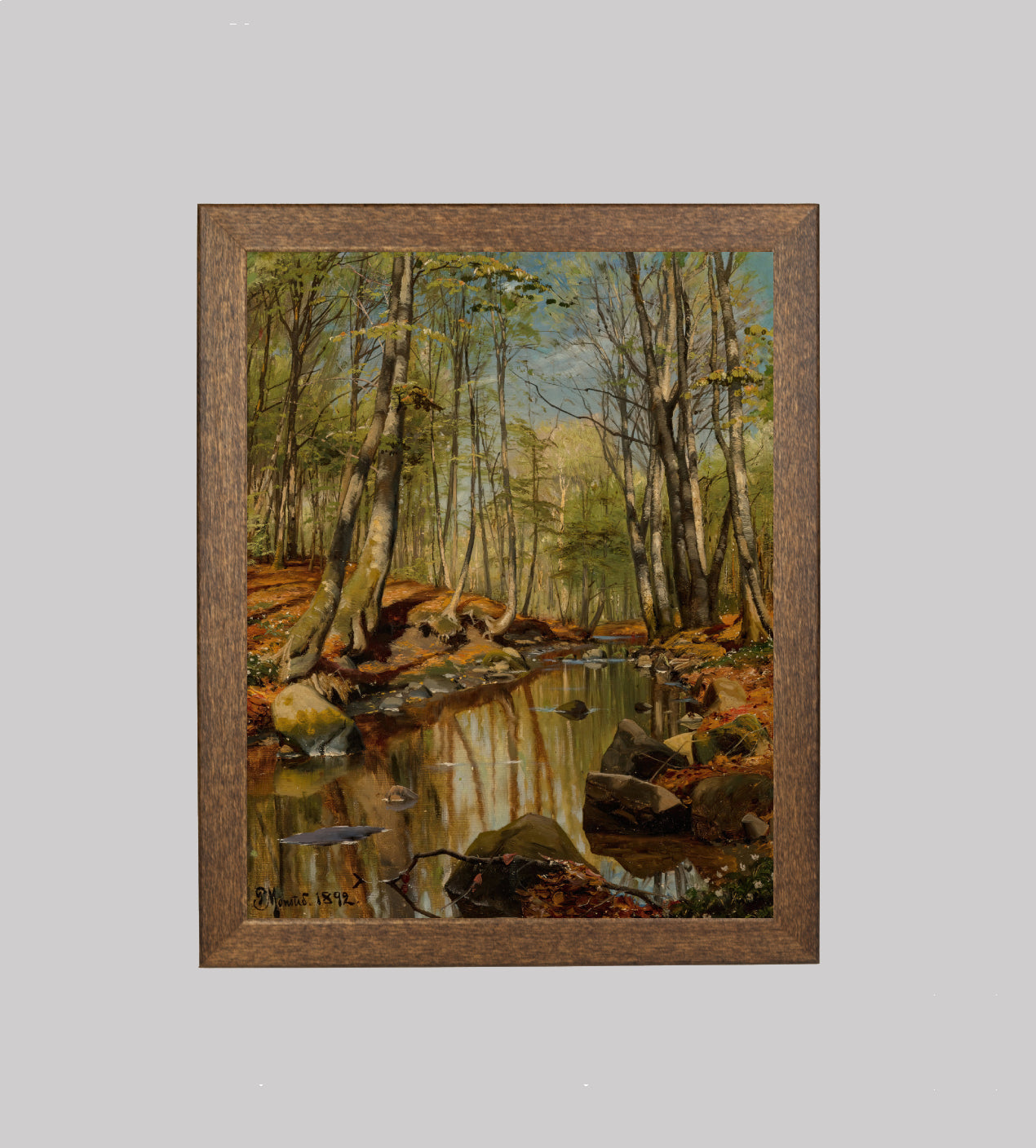A Wooded River Landscape