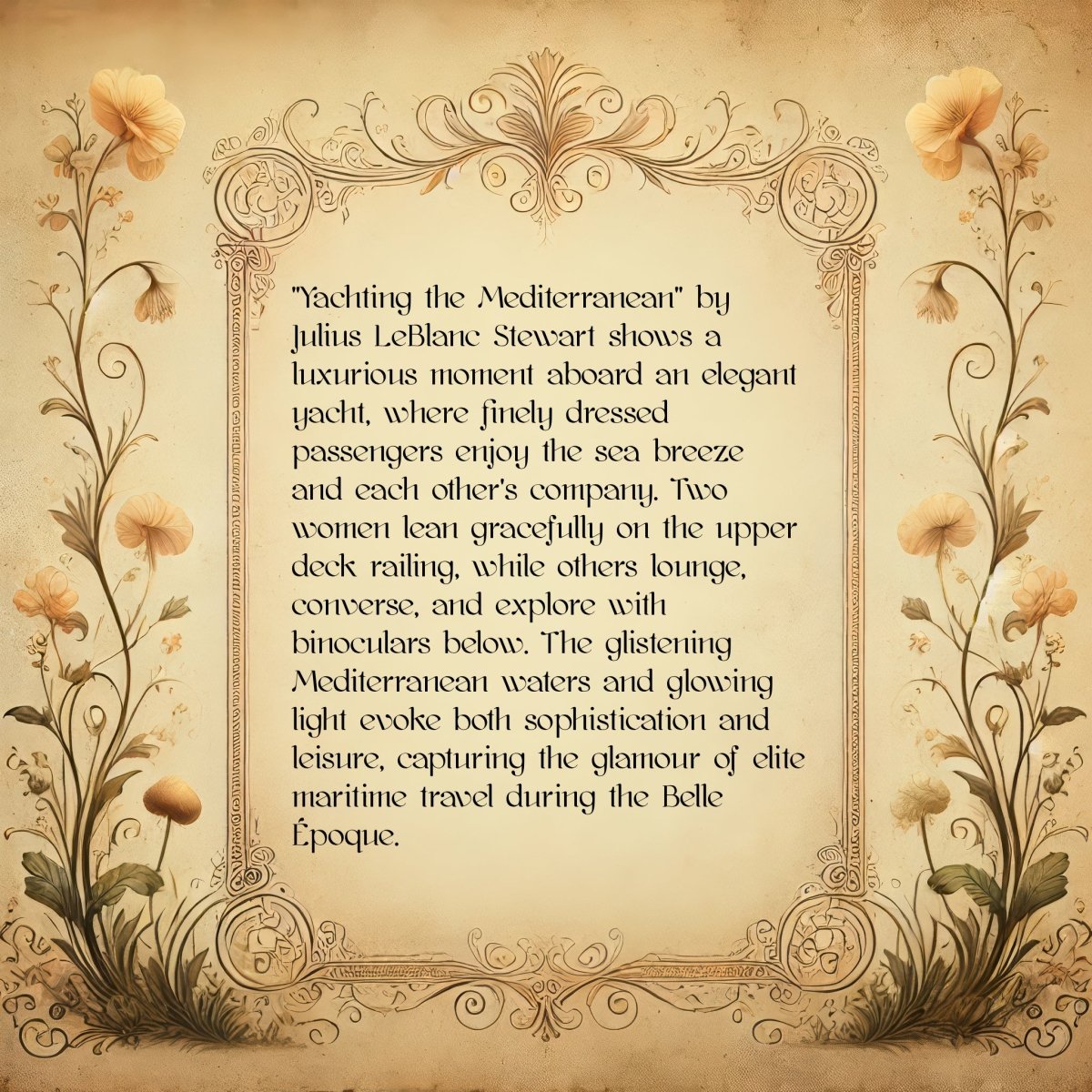 Yachting the Mediterranean